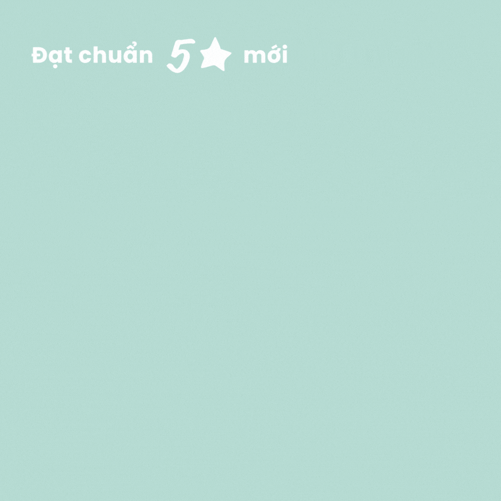 Đạt chuẩn 5 sao mới