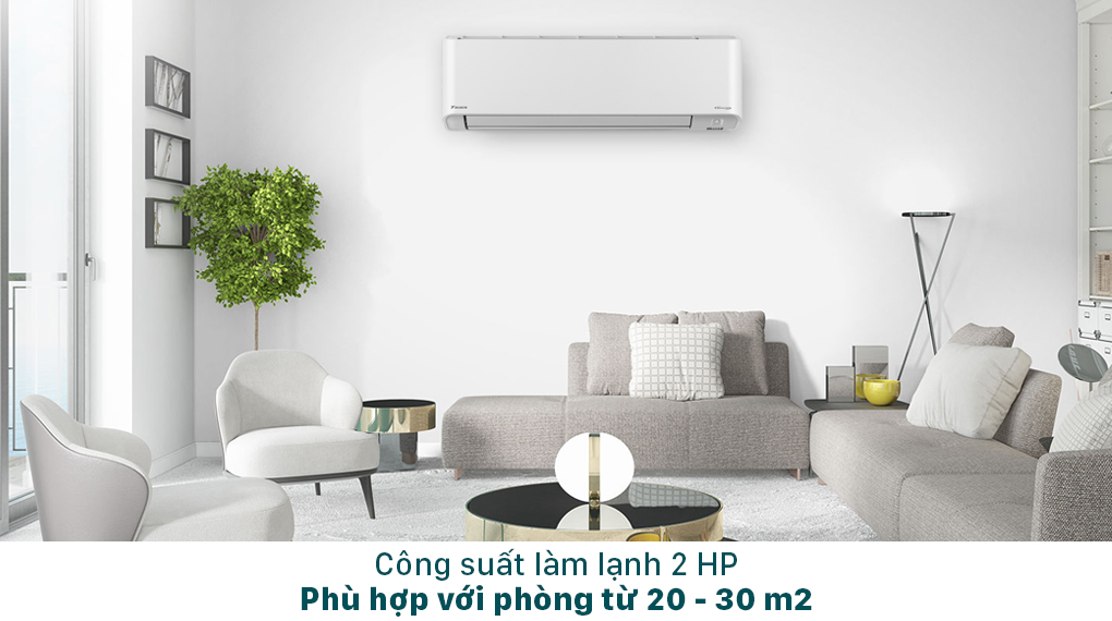 Máy lạnh Daikin Inverter 1.5 HP FTKZ35VVMV - Công suất