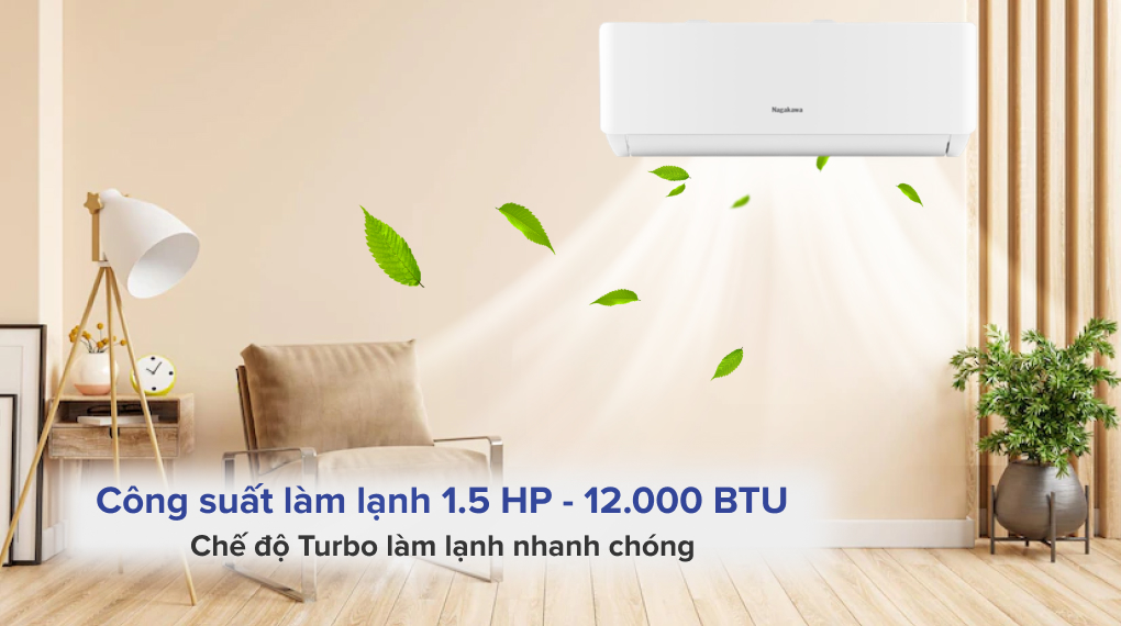 Máy lạnh Nagakawa Inverter 1.5 HP NIS-C12R2T28 - Công nghệ làm lạnh Máy lạnh Nagakawa Inverter 1.5 HP NIS-C12R2T28 - Công nghệ làm lạnh