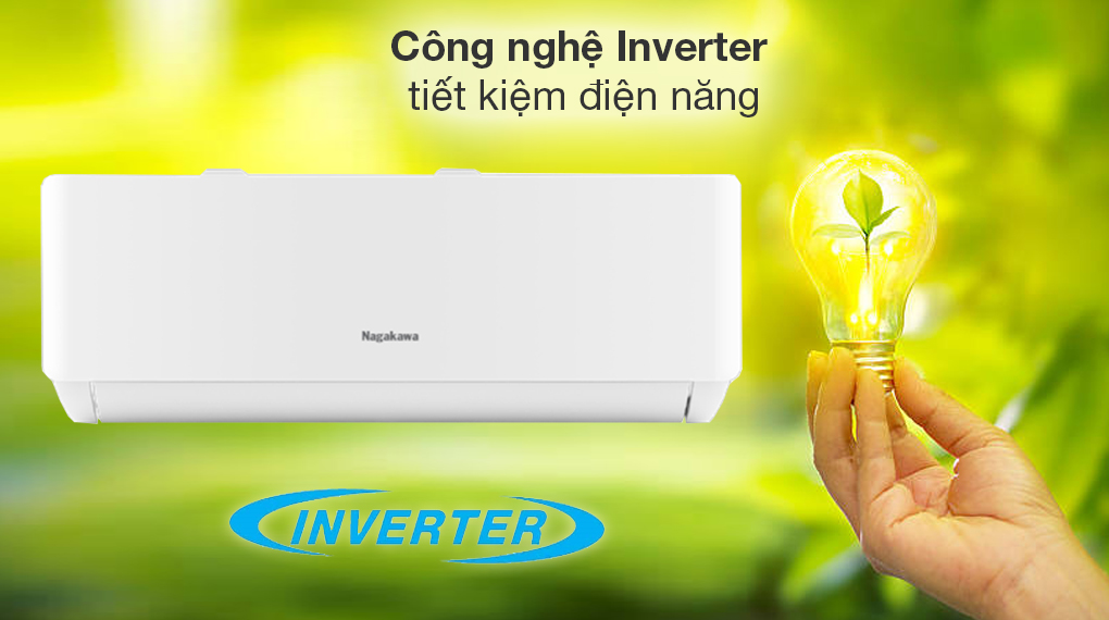 Máy lạnh Nagakawa Inverter 2 HP NIS-C18R2T28 - Công nghệ tiết kiệm điện Máy lạnh Nagakawa Inverter 2 HP NIS-C18R2T28 - Công nghệ tiết kiệm điện