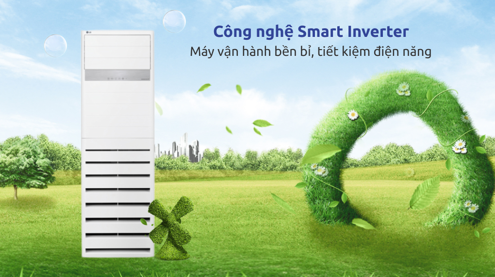 Máy lạnh tủ đứng LG Inverter 5 HP ZPNQ48LT3A0 - Công nghệ Smart Inverter Máy lạnh tủ đứng LG Inverter 5 HP ZPNQ48LT3A0 - Công nghệ Smart Inverter