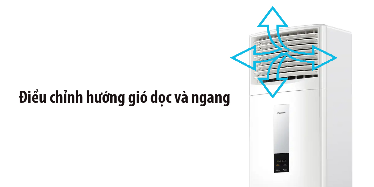 may-lanh-tu-dung-panasonic-inverter-5-hp-s-48pb3h5-1-pha-72374-1 Điều chỉnh hướng gió dọc và ngang