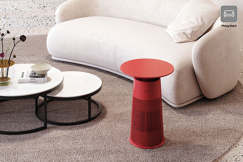Máy lọc không khí LG PuriCare Aero Furniture AS20GPRU0 màng lọc HEPA