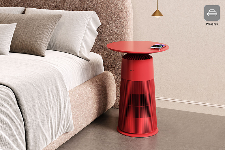 Máy lọc không khí LG PuriCare Aero Furniture AS20GPRU0 sạc không dây