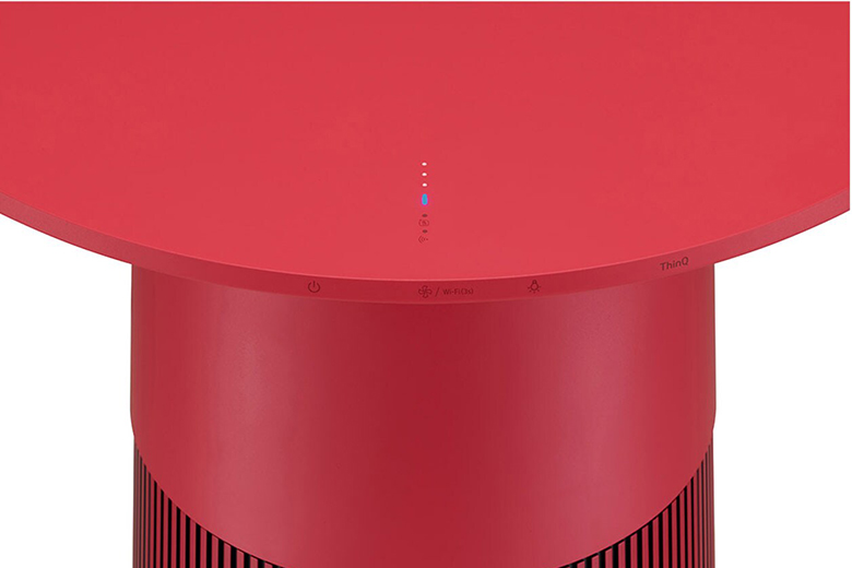 Máy lọc không khí LG PuriCare Aero Furniture AS20GPRU0 có đèn báo chất lượng kk