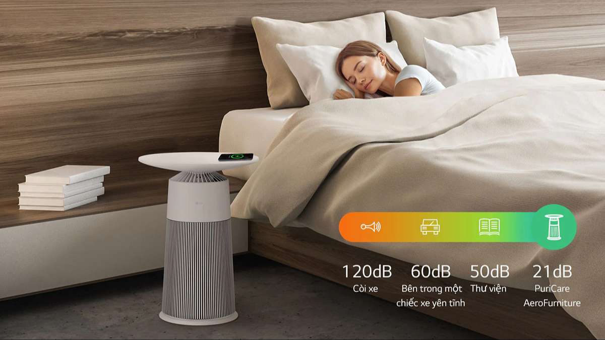 Aero Furniture AS20GPWU0 hoạt động êm ái