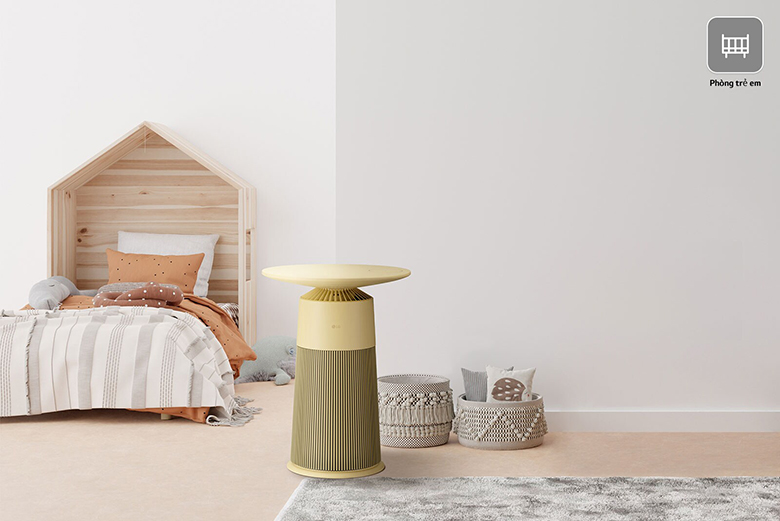 Máy lọc không khí LG PuriCare Aero Furniture AS20GPYU0 màng lọc HEPA