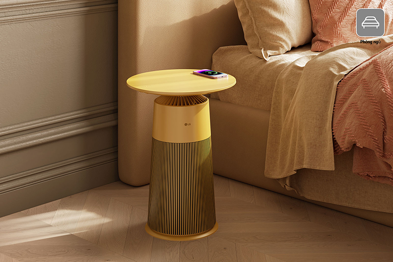 Máy lọc không khí LG PuriCare Aero Furniture AS20GPYU0 sạc không dây