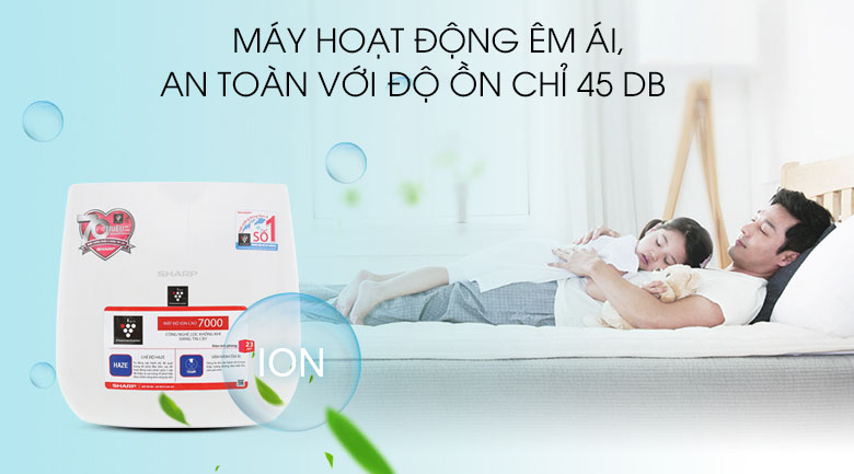 Sharp FP-J30E-A có độ ồn bằng phòng cách âm rạp chiếu phim Sharp FP-J30E-A có độ ồn bằng phòng cách âm rạp chiếu phim