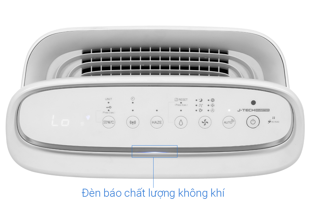Máy lọc không khí Sharp KI-N40V-W 29W - Đèn báo chất lượng không khí