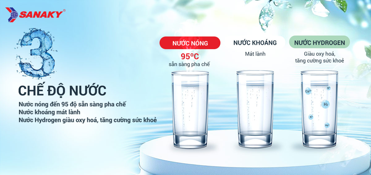 Vòi đôi chịu nhiệt – Đa năng với 3 chế độ nước
