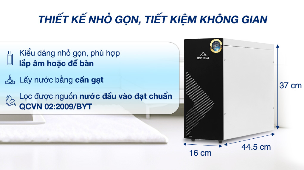 Máy lọc nước RO Hòa Phát HPU488 11 lõi