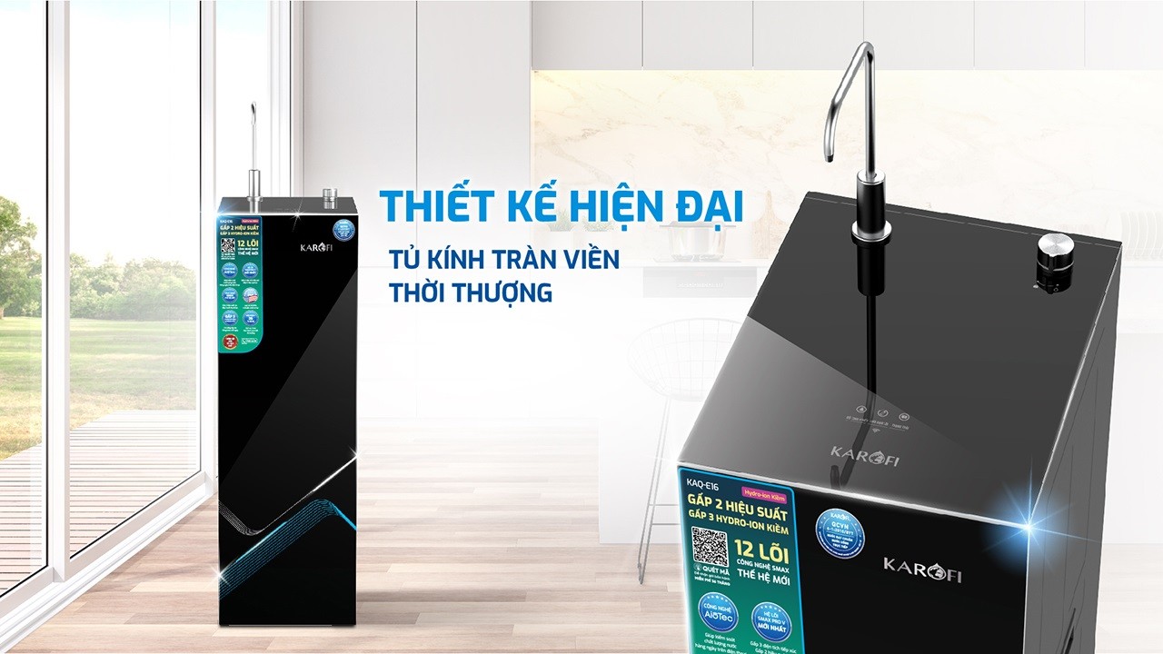 Máy lọc nước RO Karofi KAQ-E16