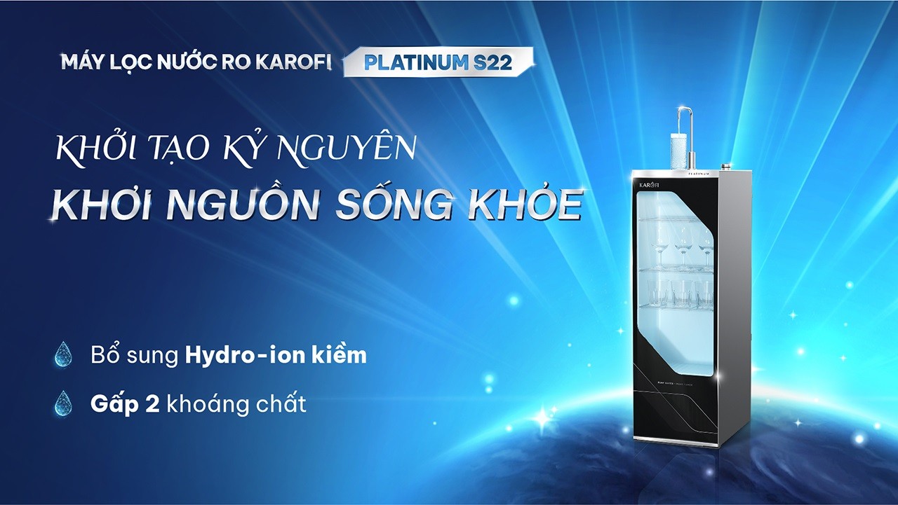 Máy lọc nước RO Karofi PLATINUM S22