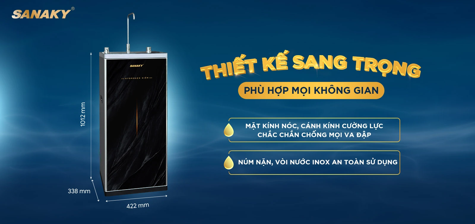 Máy lọc nước RO Sanaky SNK-E1HK007