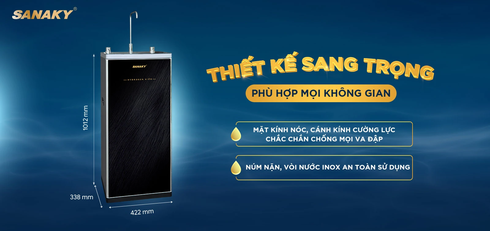 Máy lọc nước Sanaky SNK-E1HK008
