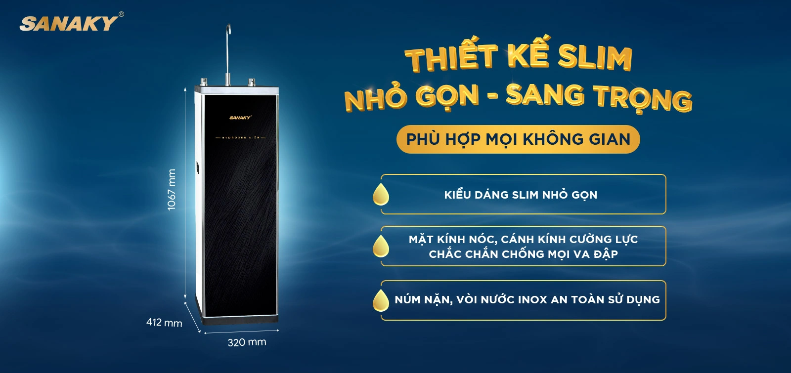 Máy lọc nước Sanaky SNK-S1HK004