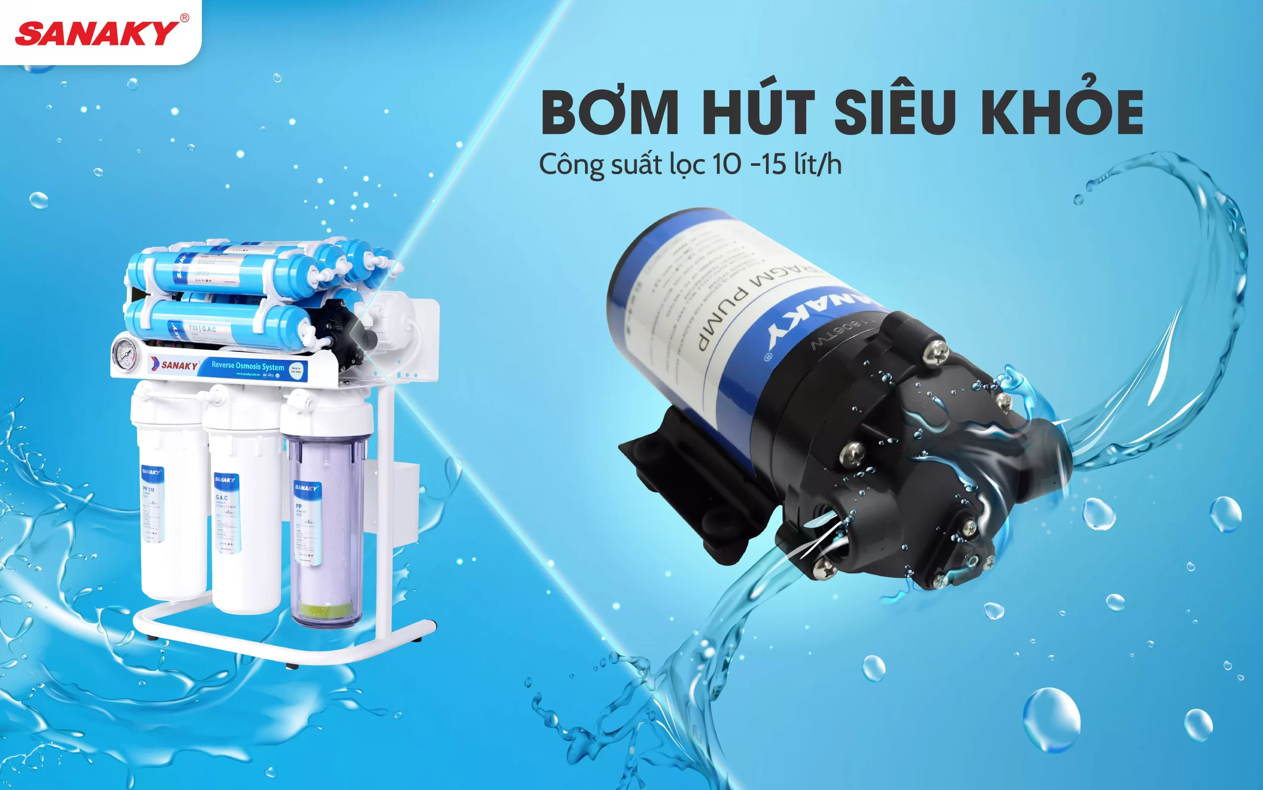 Máy Lọc Nước Sanaky SNK-US2310 Máy Lọc Nước Sanaky SNK-US2310