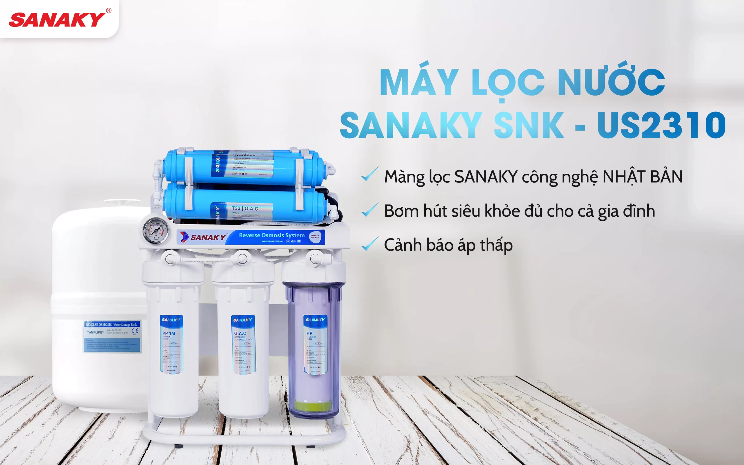Máy Lọc Nước Sanaky SNK-US2310 Máy Lọc Nước Sanaky SNK-US2310