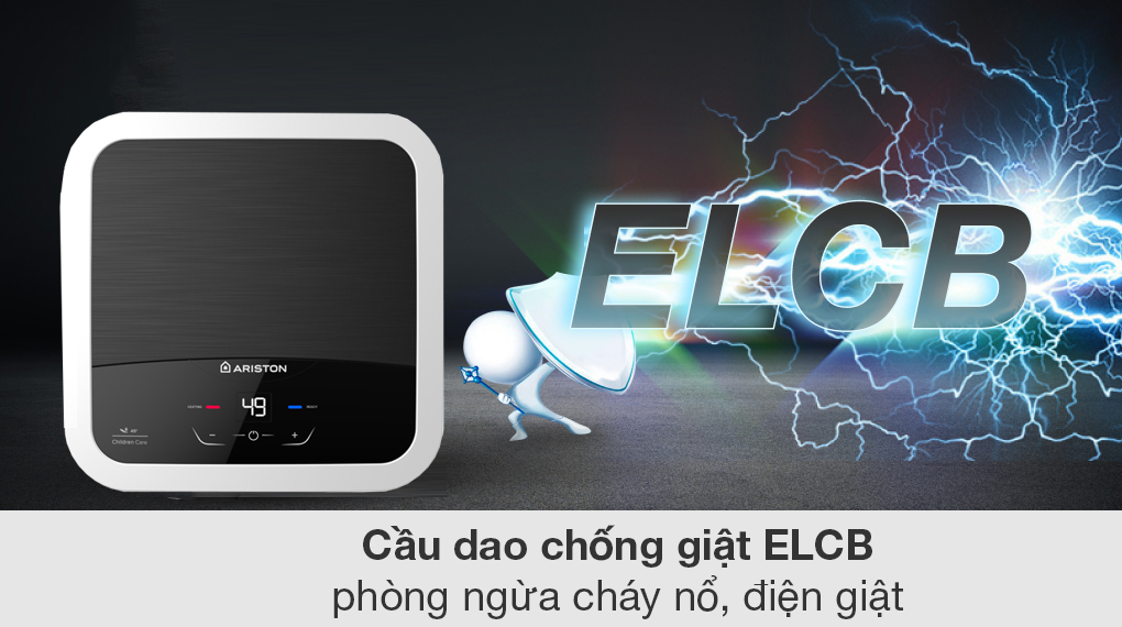 Máy nước nóng gián tiếp 30 lít Ariston AN2 30 LUX-D AG+ - Các chế độ an toàn Máy nước nóng gián tiếp 30 lít Ariston AN2 30 LUX-D AG+ - Các chế độ an toàn