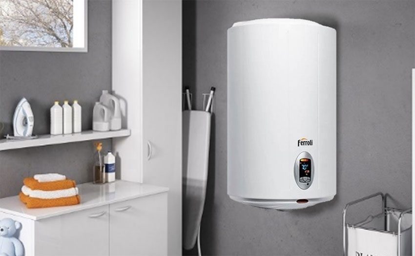 Bình nước nóng gián tiếp chống giật Ferroli AQUA E 150L - Hàng chính hãng