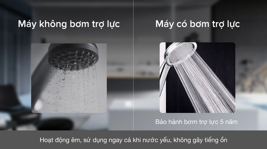 Có máy bơm trợ lực - Máy nước nóng Panasonic DH-4MP1VW 4.5 kW Có máy bơm trợ lực - Máy nước nóng Panasonic DH-4MP1VW 4.5 kW