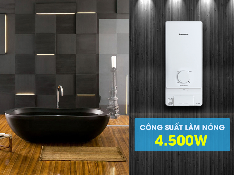 Máy nước nóng Panasonic DH-4MS1VW 4.5 KW Máy nước nóng Panasonic DH-4MS1VW 4.5 KW