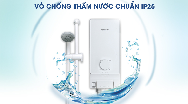 IP25 - Máy nước nóng Panasonic DH-4MS1VW 4.5kW