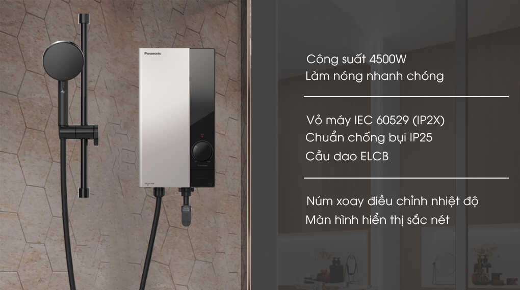 Máy nước nóng trực tiếp Panasonic DH-4US1VS