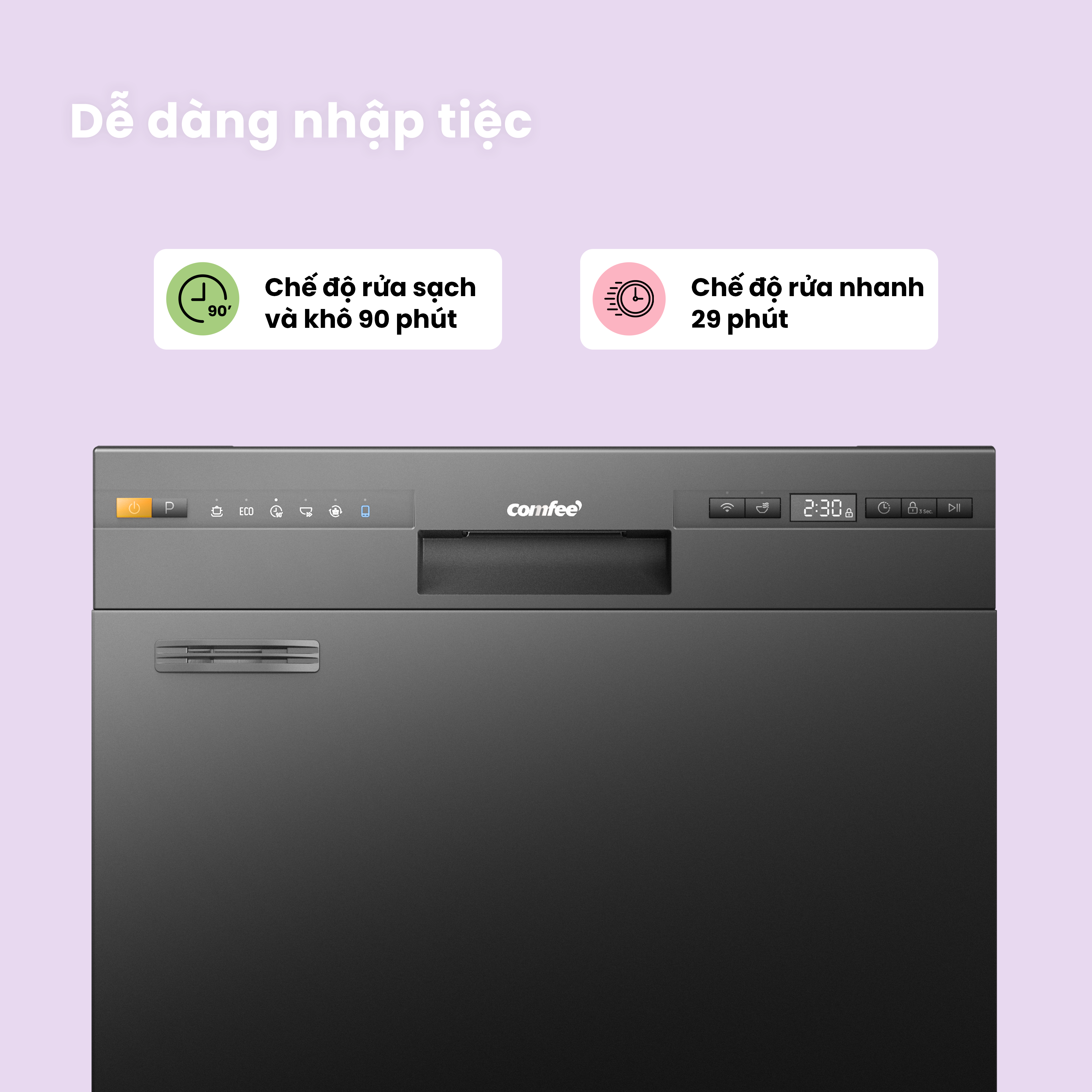 Dễ dàng nhập tiệc