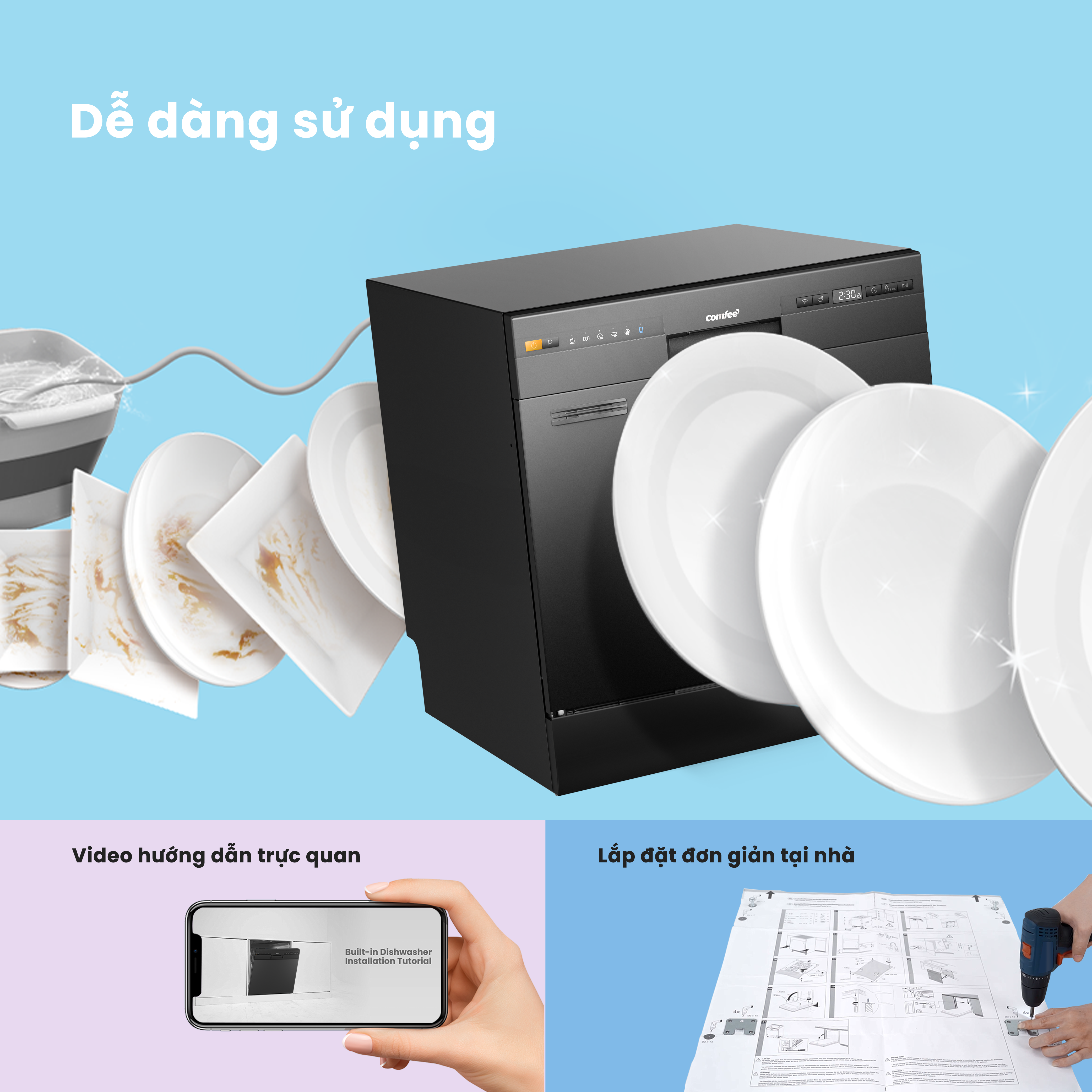 Dễ dàng sử dụng