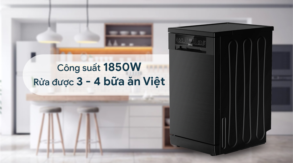 Máy rửa chén Galanz W45A3A401M-0E1(B) - Công suất hoạt động Máy rửa chén Galanz W45A3A401M-0E1(B) - Công suất hoạt động