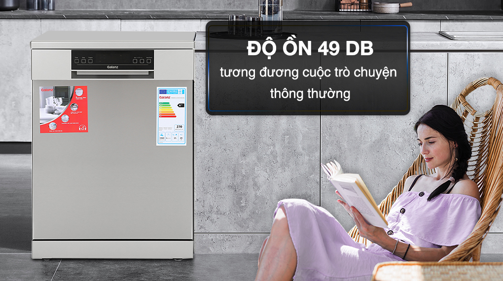 Máy rửa chén độc lập Galanz W60B1A401M-AE5(SS) Máy rửa chén độc lập Galanz W60B1A401M-AE5(SS)