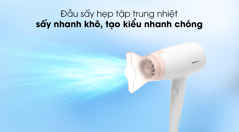 Đầu sấy hẹp - Máy sấy tóc Philips BHD300/10 Đầu sấy hẹp - Máy sấy tóc Philips BHD300/10