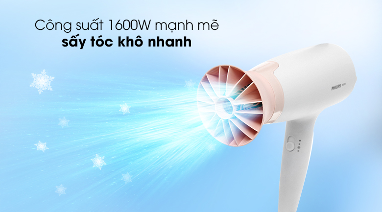 Công suất - Máy sấy tóc Philips BHD300/10 Công suất - Máy sấy tóc Philips BHD300/10