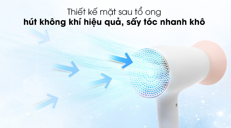 Mặt sau - Máy sấy tóc Philips BHD300/10 Mặt sau - Máy sấy tóc Philips BHD300/10