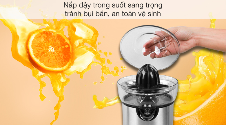 Máy vắt cam Sharp 130W EJ-J130-ST - Nấp đậy trong suốt Máy vắt cam Sharp 130W EJ-J130-ST - Nấp đậy trong suốt
