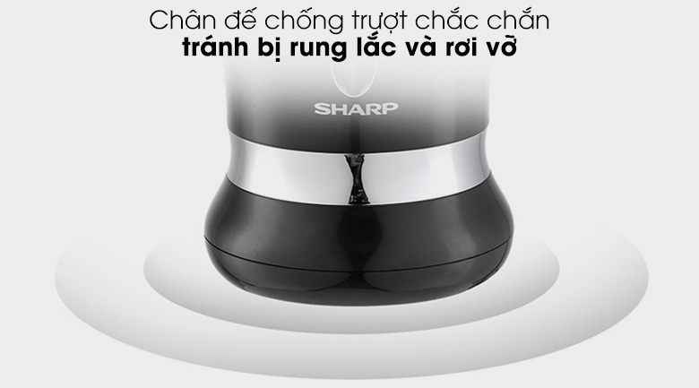 Máy vắt cam Sharp EJ-J850-BK - Chân đế chống trượt Máy vắt cam Sharp EJ-J850-BK - Chân đế chống trượt