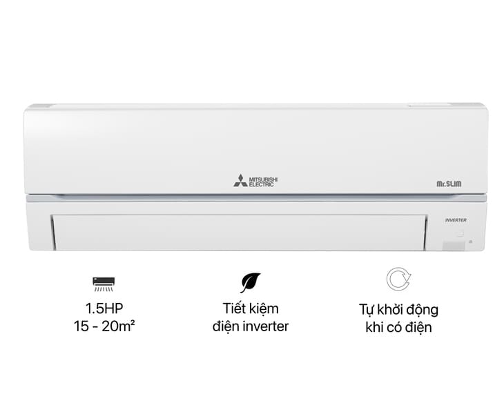 Máy lạnh Mitsubishi Electric Inverter 1.5 HP MSY-GR35VF