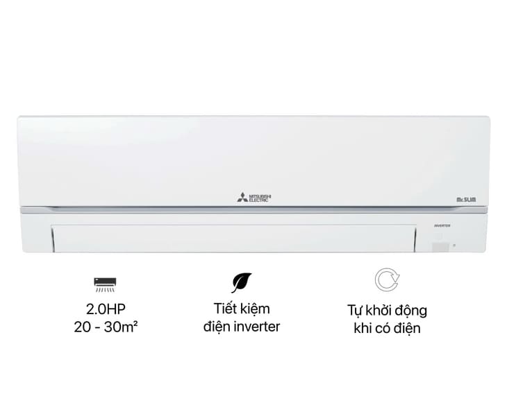 Máy lạnh Mitsubishi Electric Inverter 2.0 HP MSY-GR50VF