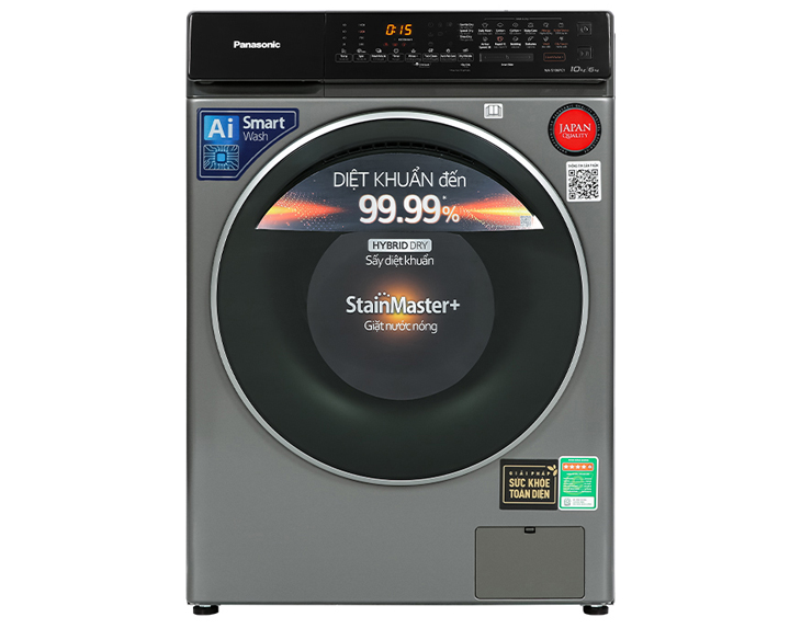Máy Giặt Sấy Panasonic 10/6 kg NA-S106FC1LV