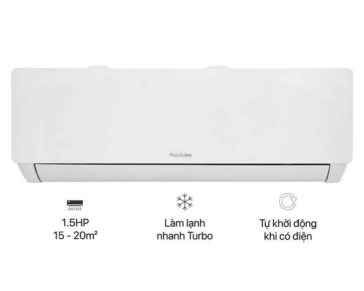 Máy lạnh Nagakawa Inverter 1.5 HP NIS-C12R2T28
