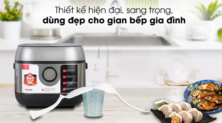 Nồi cơm cao tần Toshiba 1 lít RC-10IP1PV. Nồi cơm cao tần Toshiba 1 lít RC-10IP1PV.