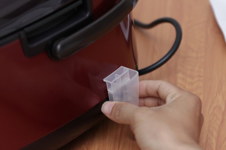 Khay để muỗng múc cơm tiện dụng