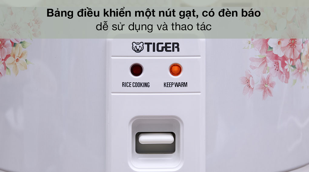 Nồi cơm điện nắp gài Tiger 1.8 lít JNP-1800 - Bảng điều khiển