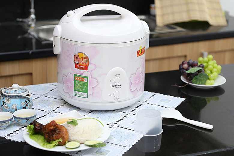 Nồi cơm điện Sharp 1.8 lít KS-N192ETV "SP"