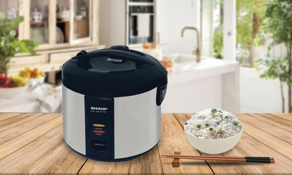 Nồi cơm điện Sharp KS-19TJV "ST" 1.8 lít