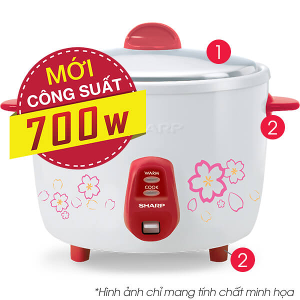 Nồi cơm điện Sharp KSH-D18V 1.8 lít