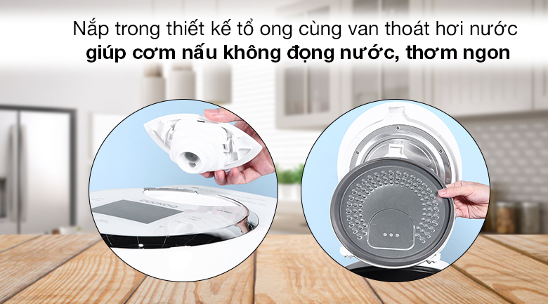 Van thoát hơi nước - Nồi cơm điện tử Cuckoo 1.8 lít CR-1020F Van thoát hơi nước - Nồi cơm điện tử Cuckoo 1.8 lít CR-1020F