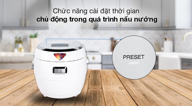 Hẹn giờ - Nồi cơm điện tử Cuckoo 1.8 lít CR-1020F Hẹn giờ - Nồi cơm điện tử Cuckoo 1.8 lít CR-1020F